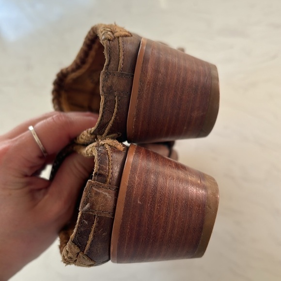 Charlie Horse Slide Leather Booties - Picture 5 of 5